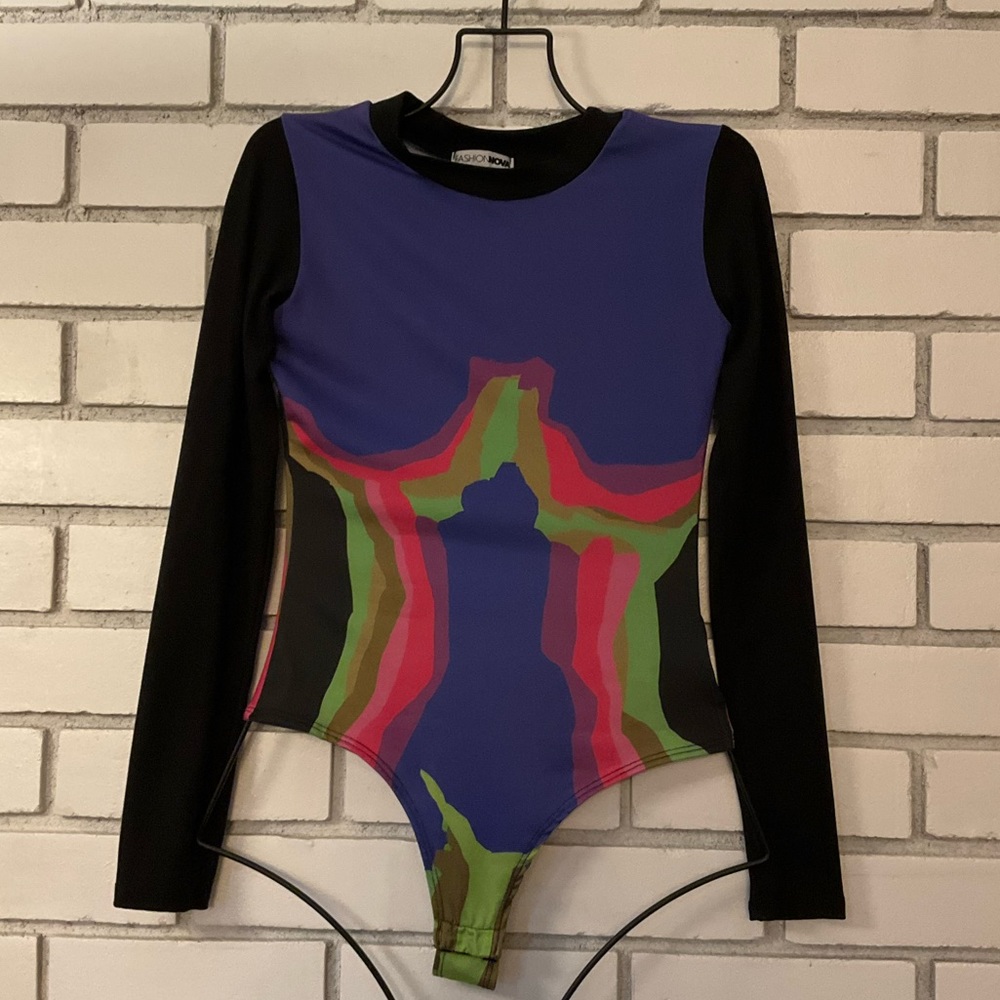“Too hot for you Long sleeve bodysuit” XS